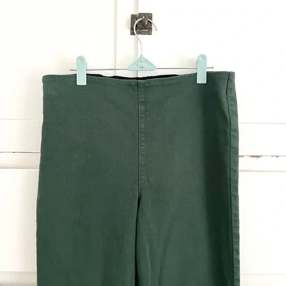 Frank & Eileen Derry Illusion Pull-On Jeans Green Size 31 - Picture 4 of 8